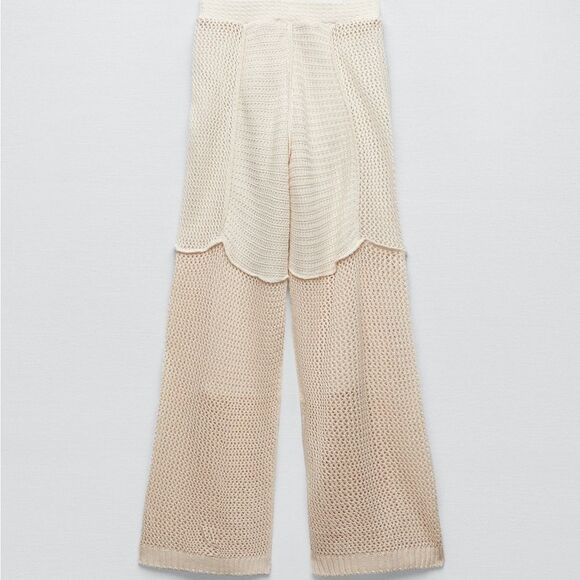 Zara Co-Ord Patchwork Set Top Pants New - Picture 3 of 13